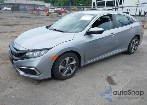 2020 Honda Civic Lx из США, поврежденный, VIN 2HGFC2F60LH550941